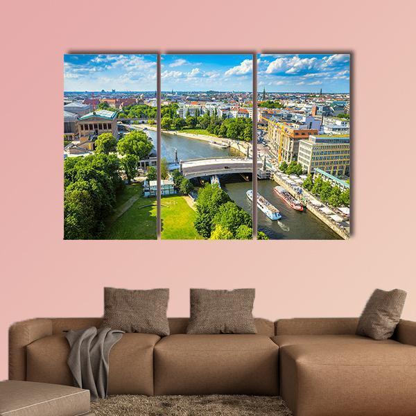 Berlin Potsdam Canvas Wall Art-3 Horizontal-Gallery Wrap-37" x 24"-Tiaracle