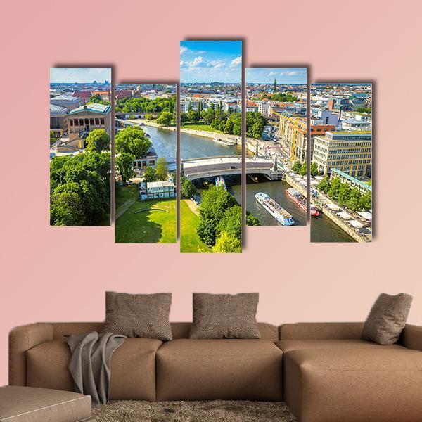 Berlin Potsdam Canvas Wall Art-5 Pop-Gallery Wrap-47&quot; x 32&quot;-Tiaracle