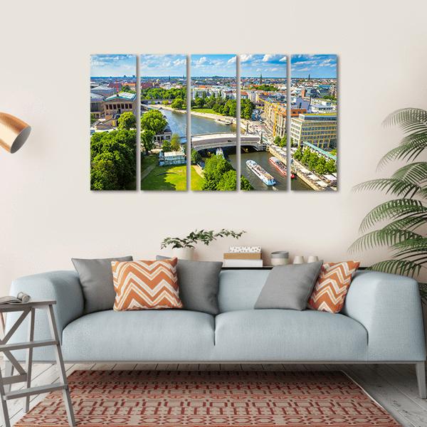 Berlin Potsdam Canvas Wall Art-5 Horizontal-Gallery Wrap-22" x 12"-Tiaracle