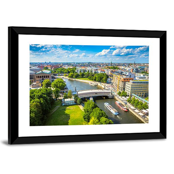 Berlin Potsdam Panoramic Canvas Wall Art-1 Piece-36" x 12"-Tiaracle