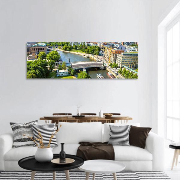 Berlin Potsdam Panoramic Canvas Wall Art-1 Piece-36&quot; x 12&quot;-Tiaracle