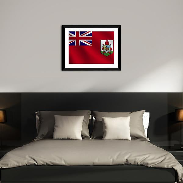 Bermuda Flag Canvas Wall Art-5 Horizontal-Gallery Wrap-22" x 12"-Tiaracle