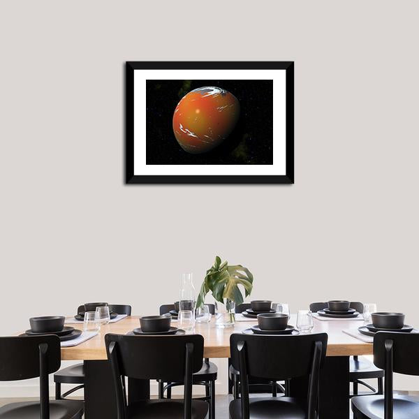 Bespin Gas Giant Planet Canvas Wall Art-3 Horizontal-Gallery Wrap-25" x 16"-Tiaracle