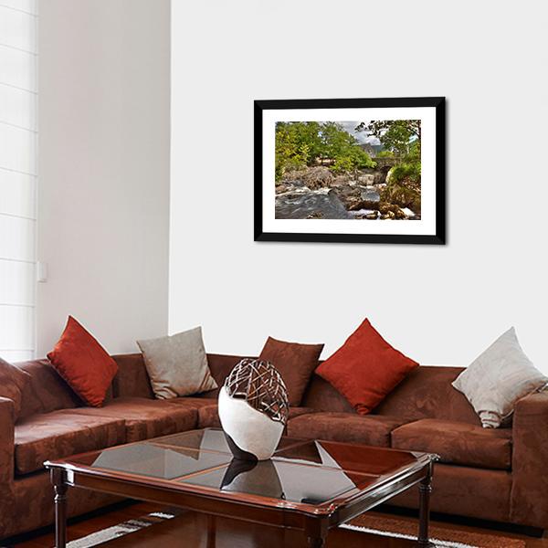 Betws y Coed Bridge Canvas Wall Art-3 Horizontal-Gallery Wrap-25" x 16"-Tiaracle