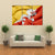 Bhutan Waving Flag Canvas Wall Art-3 Horizontal-Gallery Wrap-37" x 24"-Tiaracle