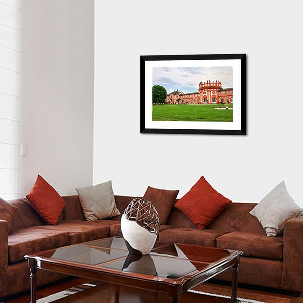 Biebrich Palace Germany Canvas Wall Art-3 Horizontal-Gallery Wrap-25" x 16"-Tiaracle