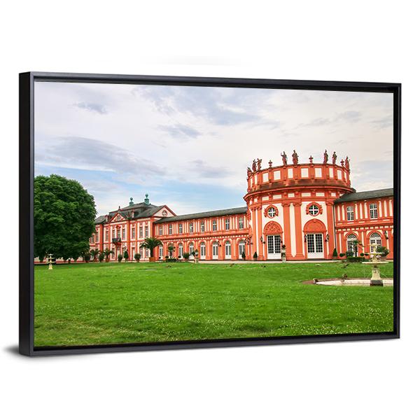 Biebrich Palace Germany Panoramic Canvas Wall Art-1 Piece-36" x 12"-Tiaracle