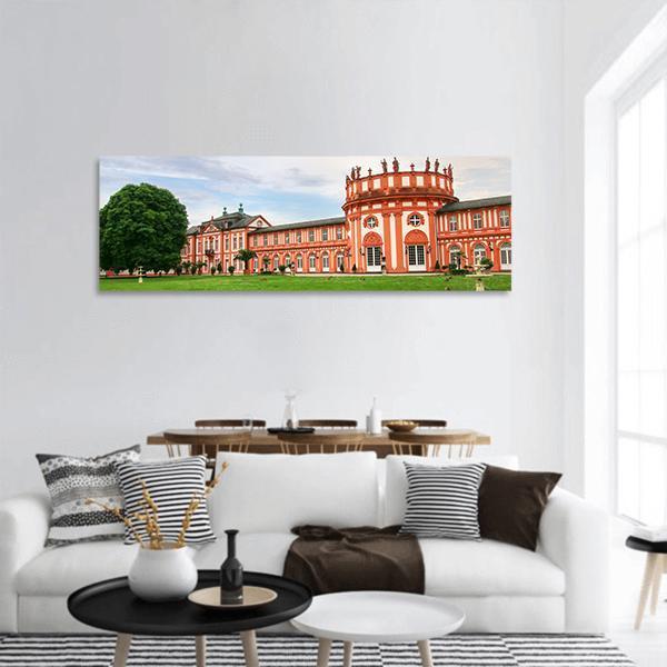 Biebrich Palace Germany Panoramic Canvas Wall Art-1 Piece-36" x 12"-Tiaracle