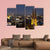 Bielefeld Germany Cityscape Canvas Wall Art-4 Pop-Gallery Wrap-50" x 32"-Tiaracle