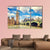 Westminster Bridge In London Canvas Wall Art-3 Horizontal-Gallery Wrap-37" x 24"-Tiaracle