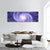 Big Spiral Galaxy Panoramic Canvas Wall Art-3 Piece-25" x 08"-Tiaracle