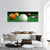 Billiard Balls And Table Panoramic Canvas Wall Art-1 Piece-36" x 12"-Tiaracle