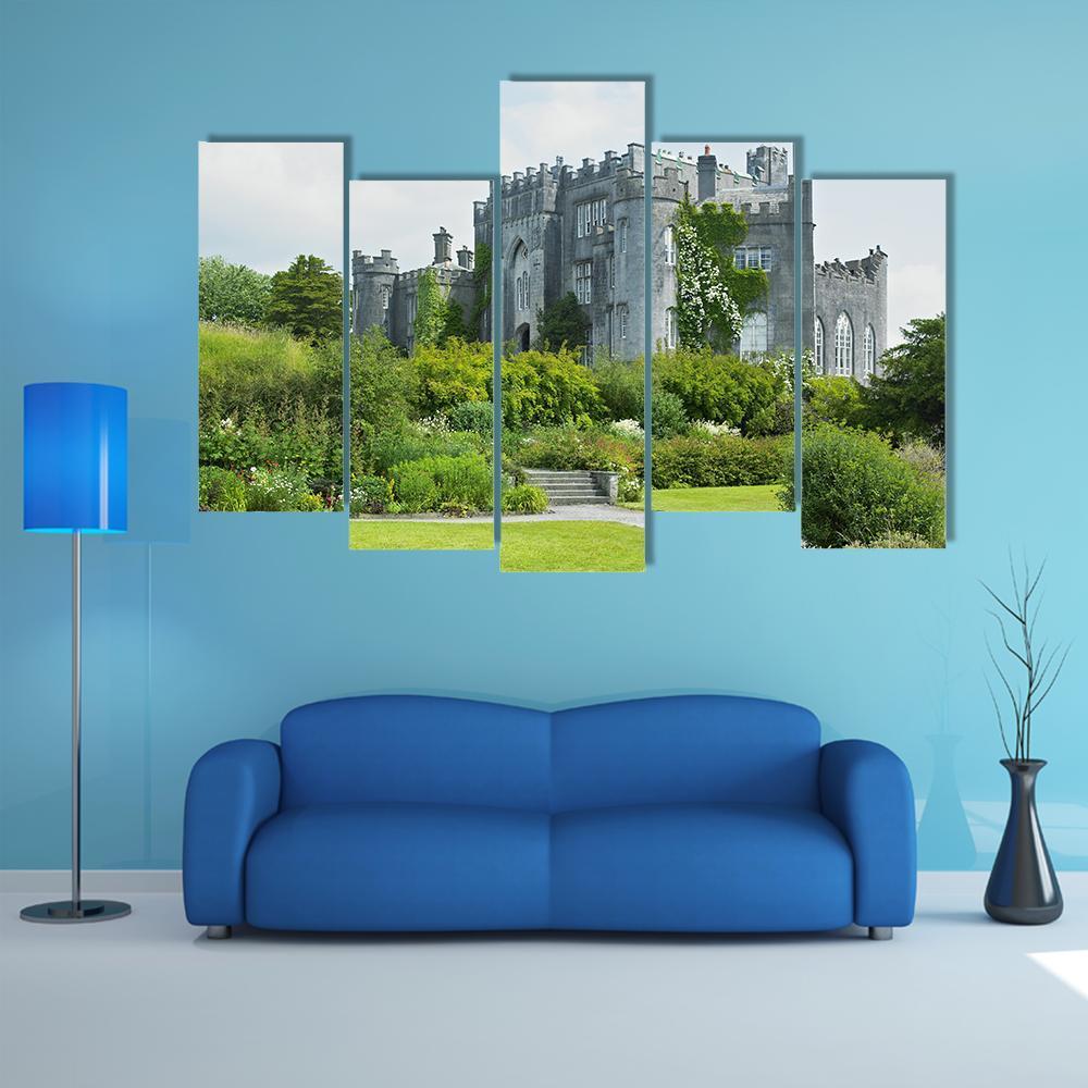 Birr Castle Ireland Canvas Wall Art-5 Pop-Gallery Wrap-47" x 32"-Tiaracle