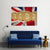 Bitcoin With Great Britain National Flag Canvas Wall Art-5 Horizontal-Gallery Wrap-22" x 12"-Tiaracle