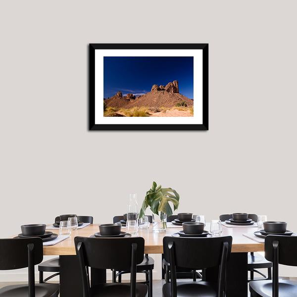 Bizzare Rock Formation Algeria Canvas Wall Art-5 Horizontal-Gallery Wrap-22" x 12"-Tiaracle