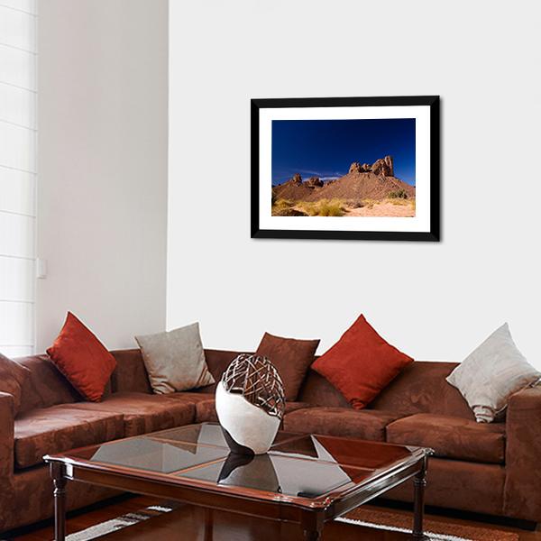 Bizzare Rock Formation Algeria Canvas Wall Art-5 Horizontal-Gallery Wrap-22" x 12"-Tiaracle