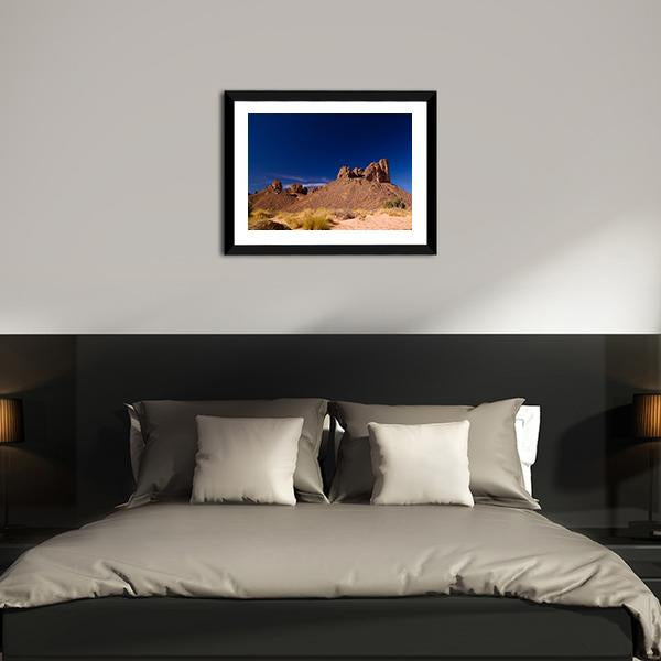 Bizzare Rock Formation Algeria Canvas Wall Art-5 Horizontal-Gallery Wrap-22" x 12"-Tiaracle