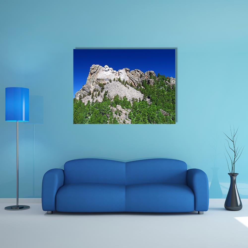 Black Hills In South Dakota Canvas Wall Art-1 Piece-Gallery Wrap-48" x 32"-Tiaracle