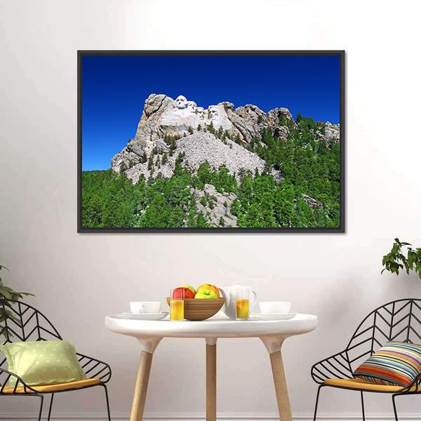 Black Hills In South Dakota Canvas Wall Art-1 Piece-Floating Frame-24" x 16"-Tiaracle