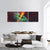 Black Hole In Cosmos Panoramic Canvas Wall Art-3 Piece-25" x 08"-Tiaracle