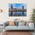 Blackwall Basin Riverside Canvas Wall Art-4 Horizontal-Gallery Wrap-34" x 24"-Tiaracle