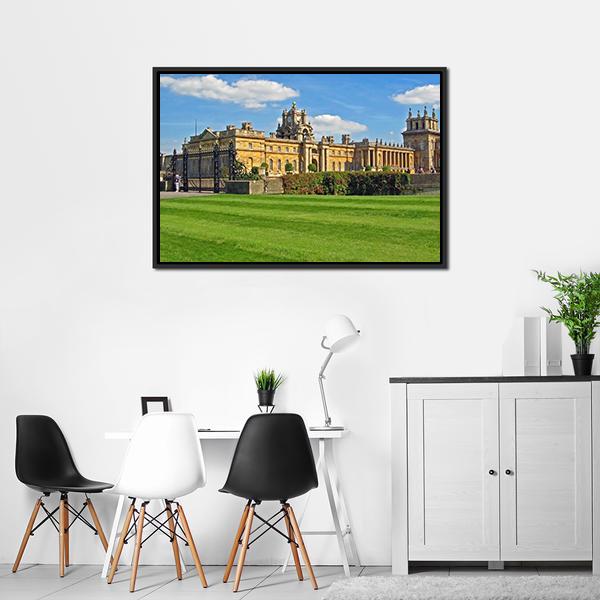 Blenheim Palace England Canvas Wall Art-5 Horizontal-Gallery Wrap-22" x 12"-Tiaracle