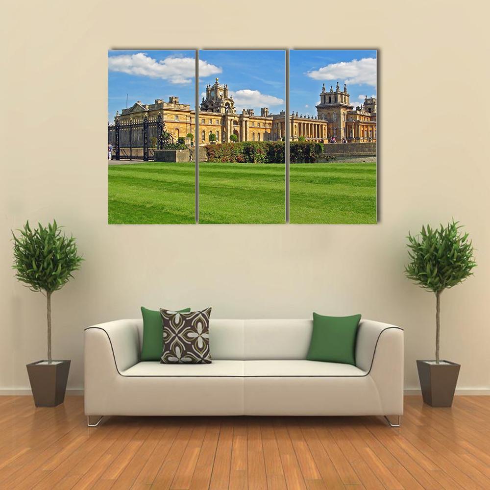 Blenheim Palace England Canvas Wall Art-3 Horizontal-Gallery Wrap-37" x 24"-Tiaracle
