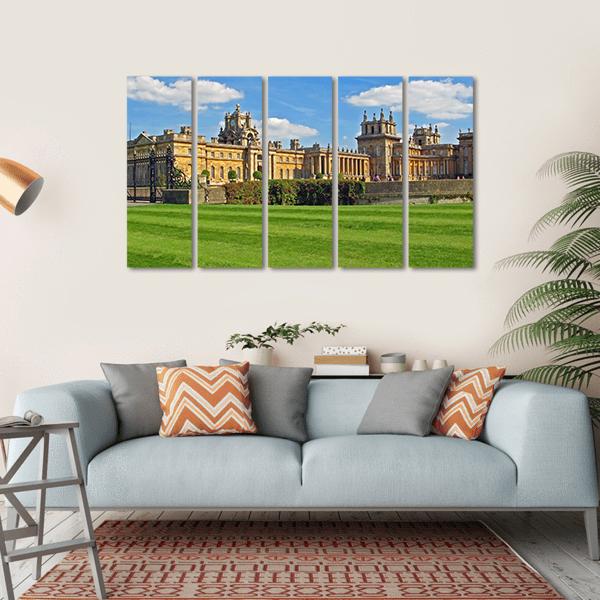 Blenheim Palace England Canvas Wall Art-5 Horizontal-Gallery Wrap-22" x 12"-Tiaracle