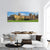 Blenheim Palace England Panoramic Canvas Wall Art-3 Piece-25" x 08"-Tiaracle