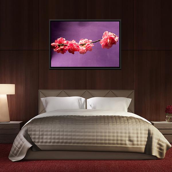 Bloom Blossom Flowers Canvas Wall Art-5 Horizontal-Gallery Wrap-22" x 12"-Tiaracle