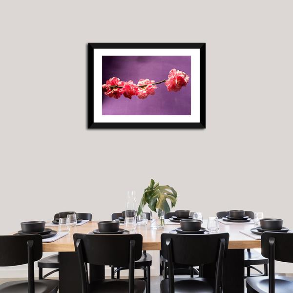 Bloom Blossom Flowers Canvas Wall Art-5 Horizontal-Gallery Wrap-22" x 12"-Tiaracle