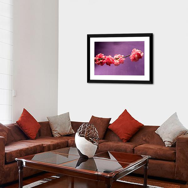 Bloom Blossom Flowers Canvas Wall Art-5 Horizontal-Gallery Wrap-22" x 12"-Tiaracle