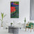Blooming Blue Dutch Field Vertical Canvas Wall Art-1 Vertical-Gallery Wrap-12" x 24"-Tiaracle