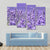 Blooming Lavenders Field Canvas Wall Art-4 Pop-Gallery Wrap-50" x 32"-Tiaracle