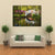 Garden Nature Pond Canvas Wall Art-4 Square-Gallery Wrap-17" x 17"-Tiaracle