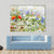 Blooming Wild Flowers Canvas Wall Art-4 Pop-Gallery Wrap-50" x 32"-Tiaracle