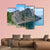 Blue Bay In The New World Crimea Canvas Wall Art-4 Pop-Gallery Wrap-50" x 32"-Tiaracle
