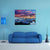 Blue Fishing Boats Morocco Canvas Wall Art-5 Horizontal-Gallery Wrap-22" x 12"-Tiaracle