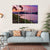 Blue Hour At Chiang Mai Canvas Wall Art-4 Horizontal-Gallery Wrap-34" x 24"-Tiaracle