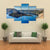 Blue Jewel Lake Oregon Canvas Wall Art-5 Star-Gallery Wrap-62" x 32"-Tiaracle