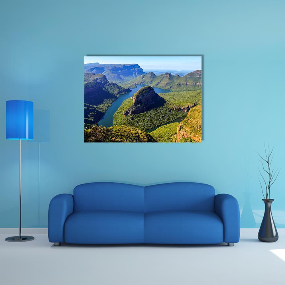 Blyde River Canyon Canvas Wall Art-1 Piece-Gallery Wrap-48" x 32"-Tiaracle