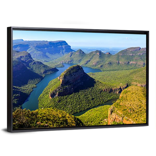 Blyde River Canyon Canvas Wall Art-3 Horizontal-Gallery Wrap-25" x 16"-Tiaracle