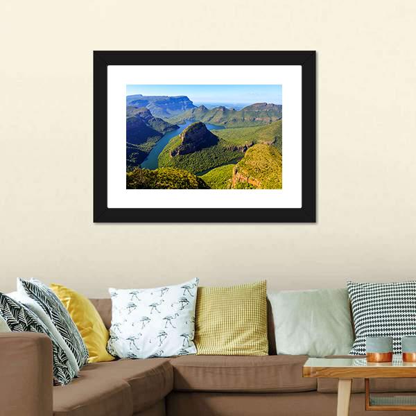Blyde River Canyon Canvas Wall Art-3 Horizontal-Gallery Wrap-25" x 16"-Tiaracle