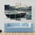 Boat In Stormy Sea Canvas Wall Art-4 Pop-Gallery Wrap-50" x 32"-Tiaracle