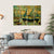 Boats In A Lake Canvas Wall Art-4 Horizontal-Gallery Wrap-34" x 24"-Tiaracle
