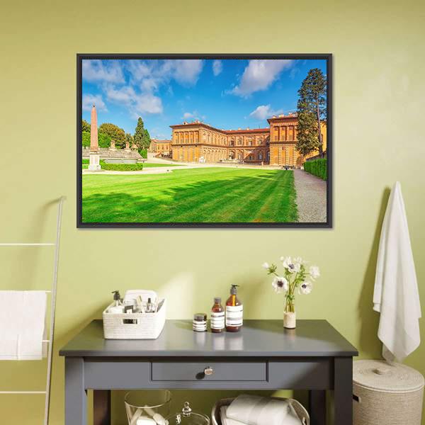Boboli Gardens In Florence Canvas Wall Art-3 Horizontal-Gallery Wrap-25" x 16"-Tiaracle
