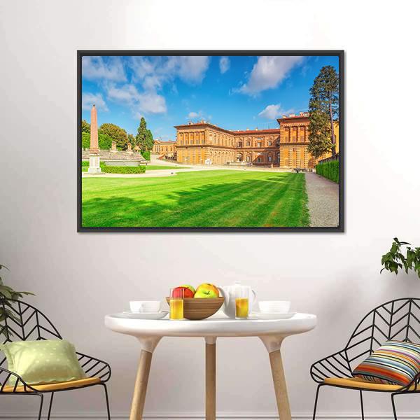 Boboli Gardens In Florence Canvas Wall Art-3 Horizontal-Gallery Wrap-25" x 16"-Tiaracle