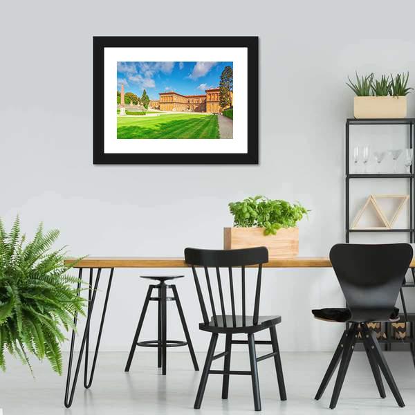 Boboli Gardens In Florence Canvas Wall Art-3 Horizontal-Gallery Wrap-25" x 16"-Tiaracle