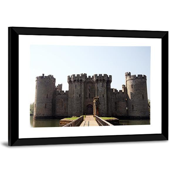 Bodiam Castle & Robertsbridge Canvas Wall Art-5 Horizontal-Gallery Wrap-22" x 12"-Tiaracle