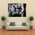 Bodybuilder In Gym Canvas Wall Art-4 Horizontal-Gallery Wrap-34" x 24"-Tiaracle